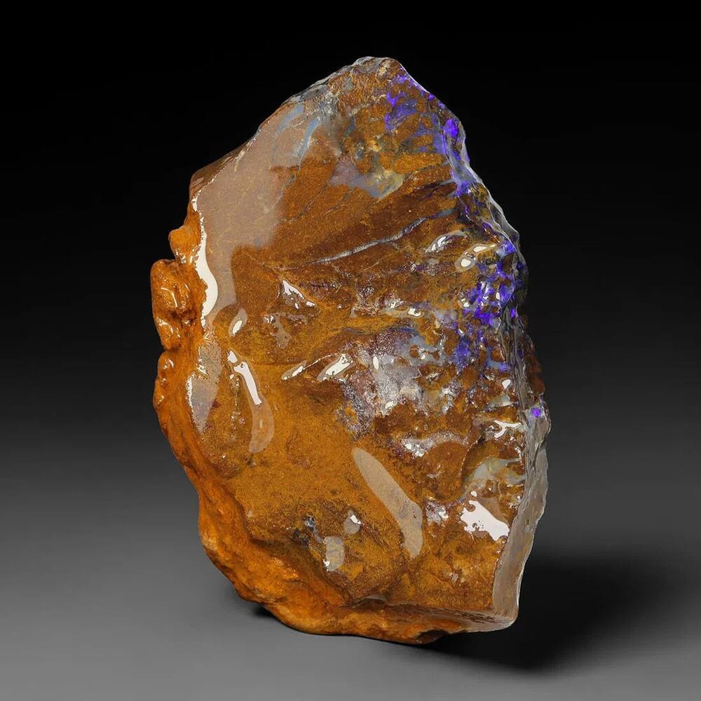 87.37ct Natural Queensland Boulder Opal Slab Cutting Rough